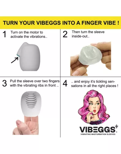 Vibeggs Blow Misty vibrációs maszturbációs tojás
