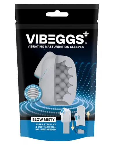 Vibeggs Blow Misty vibrációs maszturbációs tojás