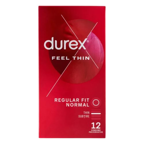 Durex Feel Thin élethű érzés óvszer- 12 db