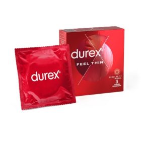 Durex Feel Thin élethű érzés óvszer- 3 db Durex Feel Thin élethű érzés óvszer- 3 db