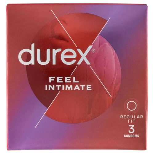 Durex Feel Intimate vékonyfalú óvszer - 3 db