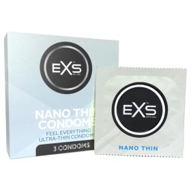 EXS Nano Thin vékony óvszer - 3 db EXS Nano Thin vékony óvszer - 3 db