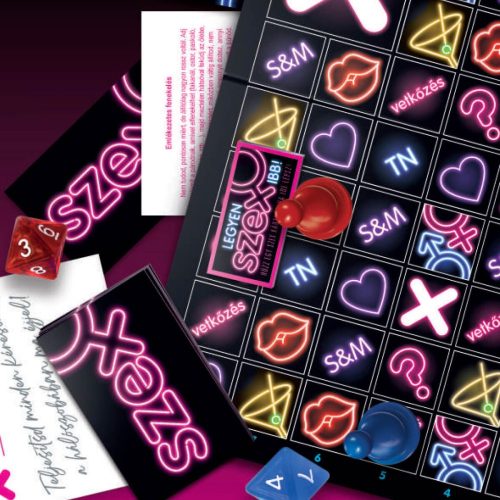 Szexpedíció felnőtt társasjáték