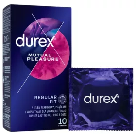 Durex Mutual Pleasure késleltető gumióvszer -10 db