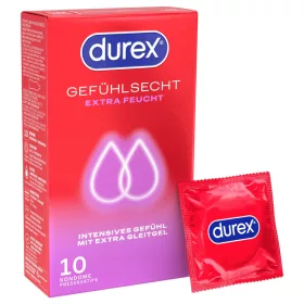 Durex extra síkosított óvszer - 10 db