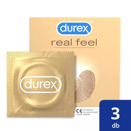 Durex Reel Feel latexmentes óvszer - 3 db