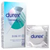 Durex Invisible Slim - vékony óvszer 10 db