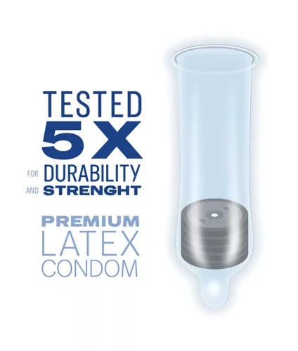 Durex Invisible Slim - vékony óvszer 10 db