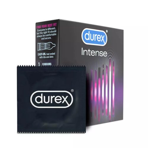 Durex Intense bodázott óvszer - 3 db