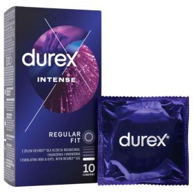 Durex Intense bodázott óvszer - 10 db Durex Intense bodázott óvszer - 10 db