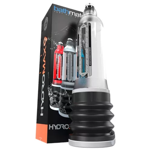 HYDROMAX9 BATHMATE melegvizes péniszszivattyú – áttetsző