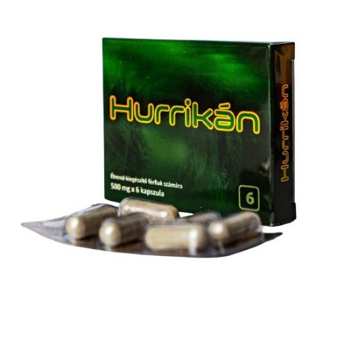 Hurrikán férfi kapszula - 6 db