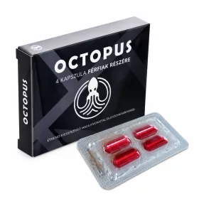 Octopus kapszula férfiaknak - 4 db