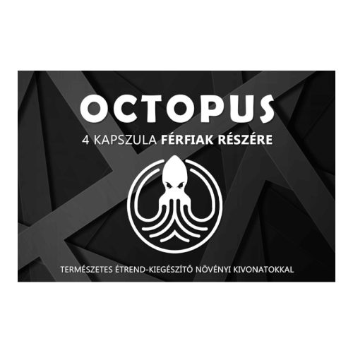 Octopus kapszula férfiaknak - 4 db