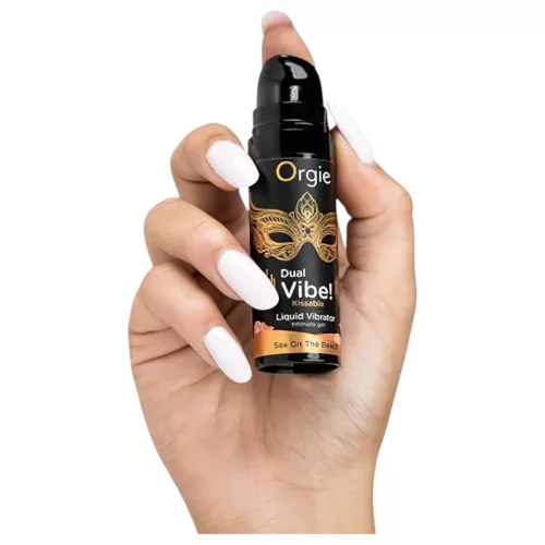 Orgie Dual Vibe unisex folyékony vibrátor - Sex on the Beach - 15 ml