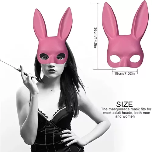 Jogestyle pink nyuszi maszk