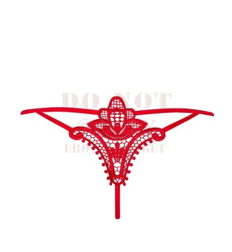 Obsessive Luiza piros tanga - L/XL