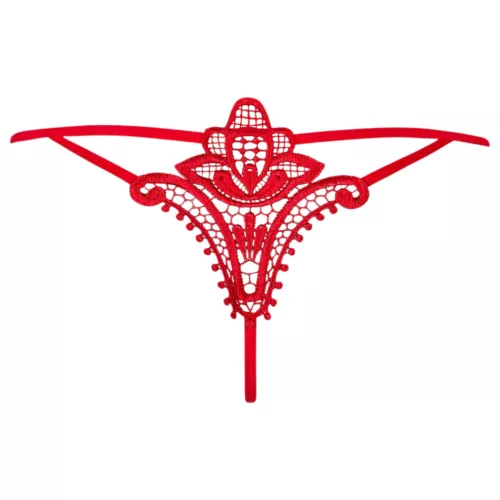 Obsessive Luiza piros tanga - L/XL