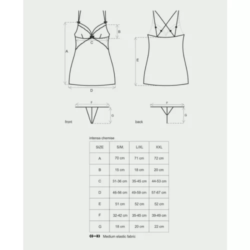 Intensa chemise - S/M