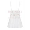 Csipkés 810 fehér babydoll - L/XL