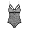 Obsessive 818 nyitott fekete body - L/XL