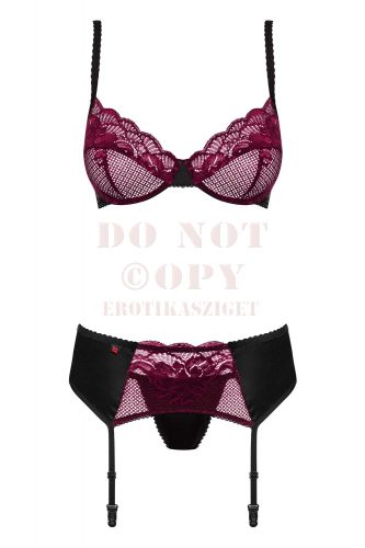 Obsessive 842 fehérnemű szett - L/XL