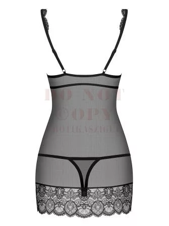 Obsessive 853 szexi hálóruha - S/M