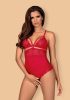 Obsessive 838 piros nyitott body - L/XL