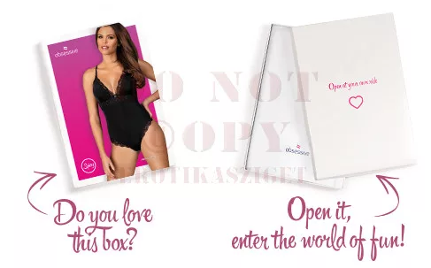 Obsessive Jolierose nyitott body - S/M