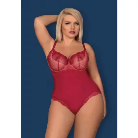 Obsessive Rosalyne bordó body - L/XL