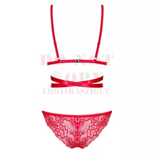 Obsessive Lovlea piros szett - L/XL