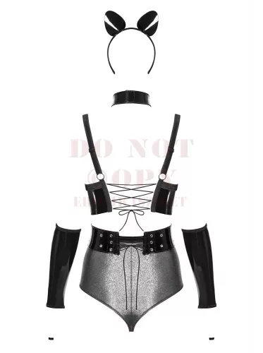 Obsessive Silveria szexi macskanő jelmez - L/XL