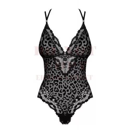 Obsessive Giully leopárd body - L/XL