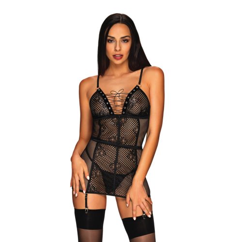 Obsessive Basitta chemise tangával - L/XL