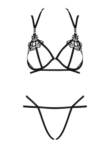 Obsessive Badossa horgolt nyitott szett - S/M