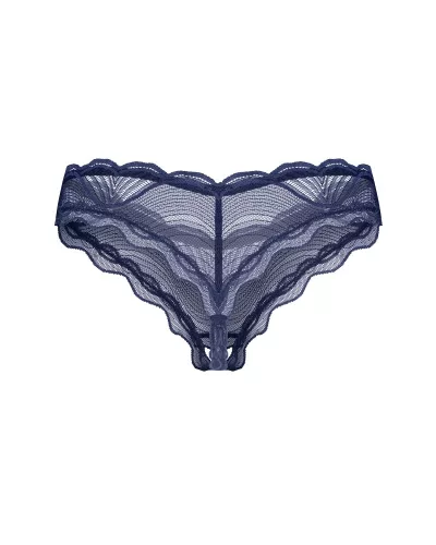 Obsessive Nighty Blue nyitott alsó - M/L