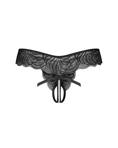 Obsessive Trinise nyitott gyöngyös tanga - L/XL