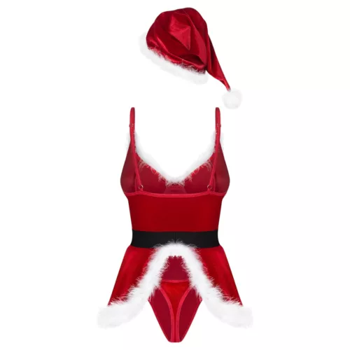 Obsessive Hot Santa mikulás jelmez - S/M