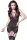 Chilirose harisnyatartós fekete babydoll - XS/S