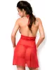 Chilirose piros 4011  babydoll - S/M
