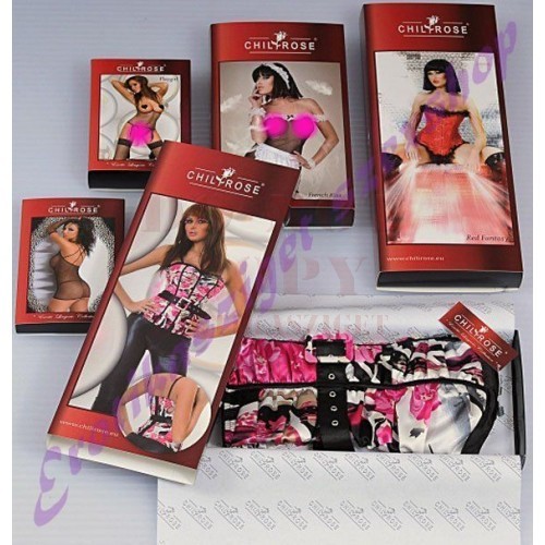 Chilirose hímzett body - 4139