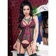 Chilirose 4213 harisnyatartós fűző - M