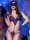 Chilirose 4266 kék csipkebody - S/M