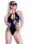 Chilirose bőrhatású body szemtakaróval - M