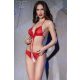 Chilirose 4410 nyitott piros body - S/M