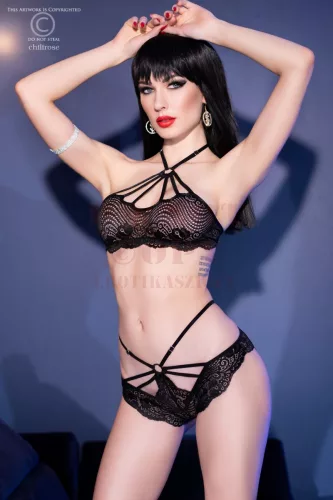 Chilirose 4428 szexi csipkeszett - S/M