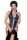 Chilirose kék csipkés body - S/M