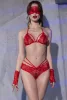 Chilirose piros 4608 fehérnemű szett - M
