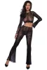 Chilirose 4648 erotikus fekete szett - S/L