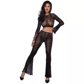 Chilirose 4648 erotikus fekete szett - S/L